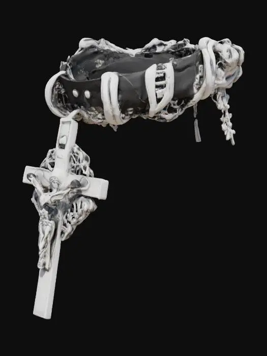 3D model for Crimson Crucifix Collar