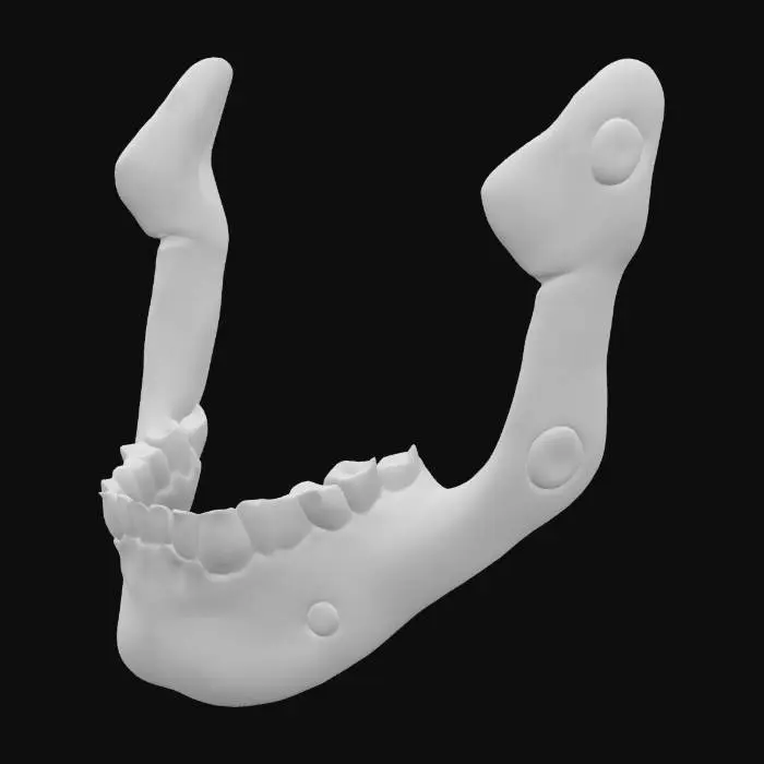 3D model for Golden Jawpiece