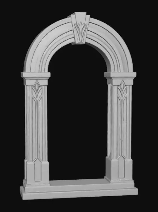 3D model for Mystic Archway