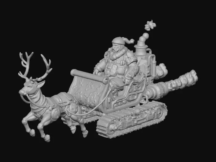 3D model for Steampunk Sleigh Ride