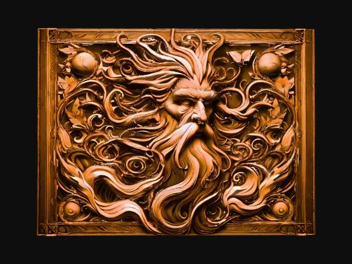 3D model for forest wise man 2