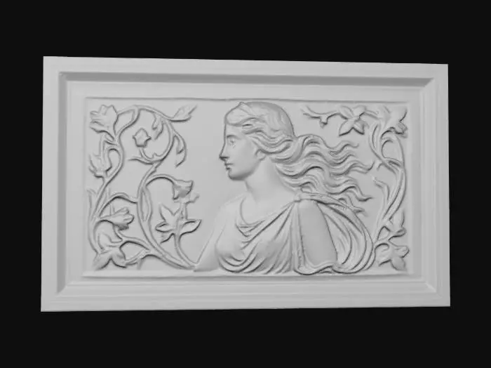 3D model for beautiful woman