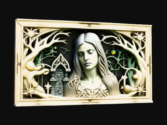 3D model for Ethereal Reverie