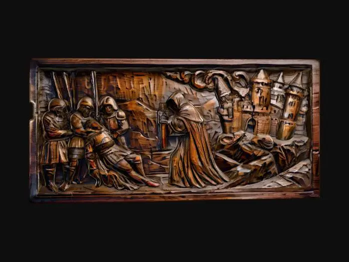 3D model for death of dracula 4