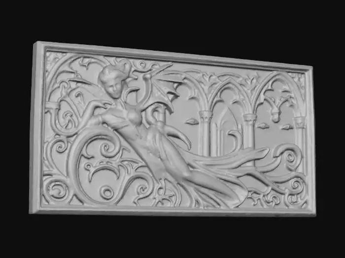 3D model for dark angle