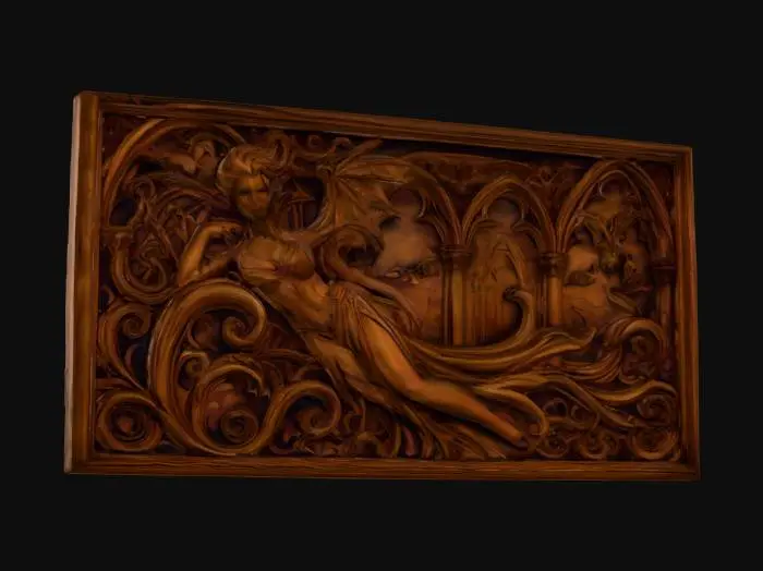 3D model for dark angle