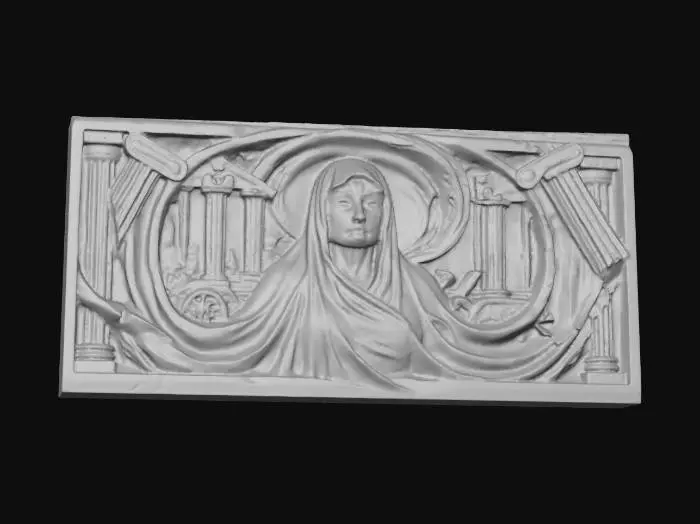 3D model for forgotting times