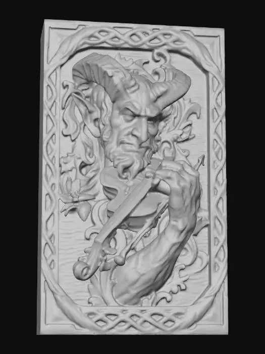 3D model for devil fiddel