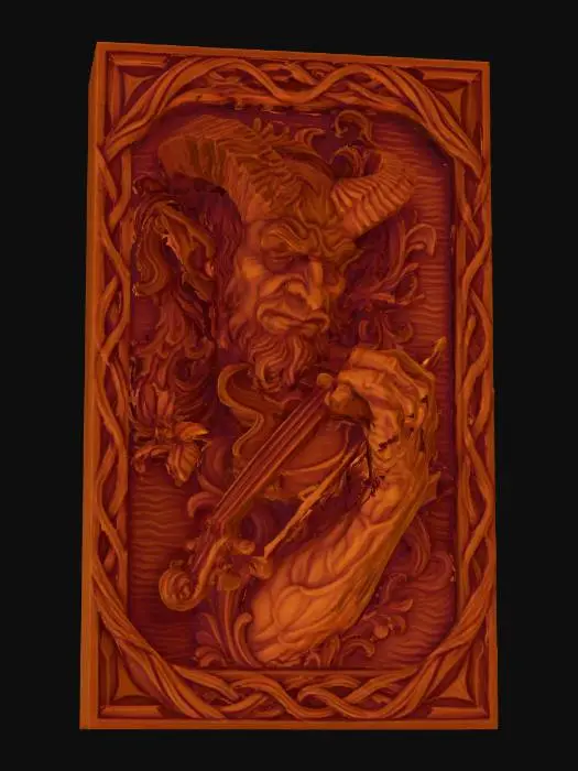 3D model for devil fiddel