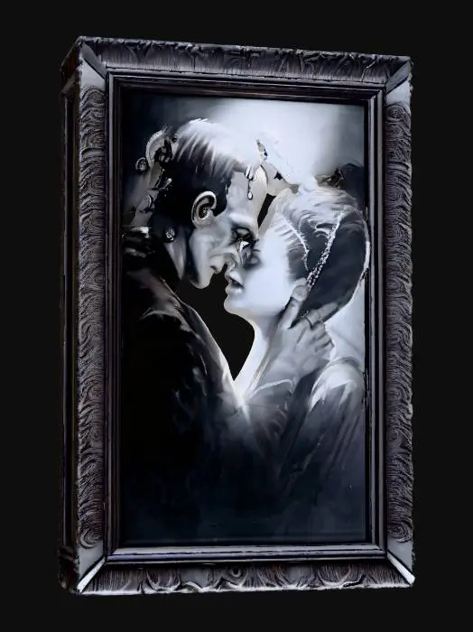 3D model for mr and mis frankenstine