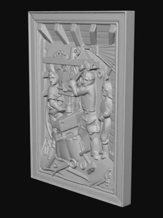 3D model for blacksmith