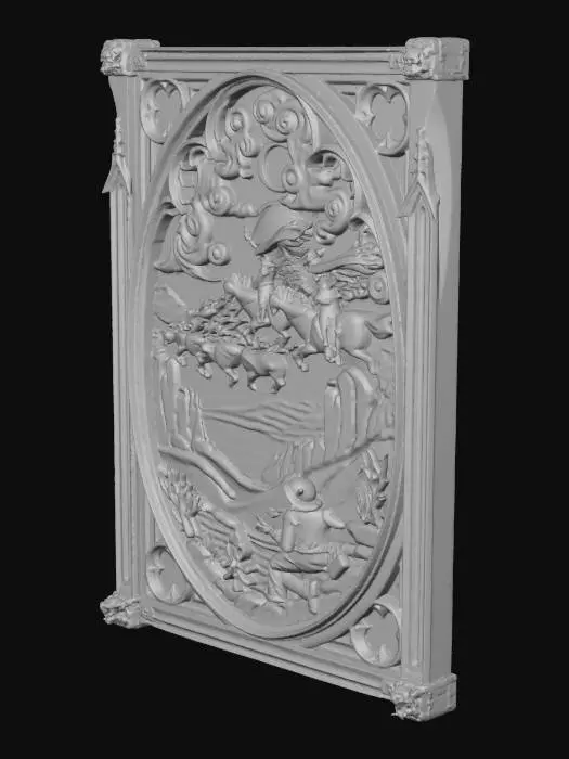 3D model for ghost riders in sky