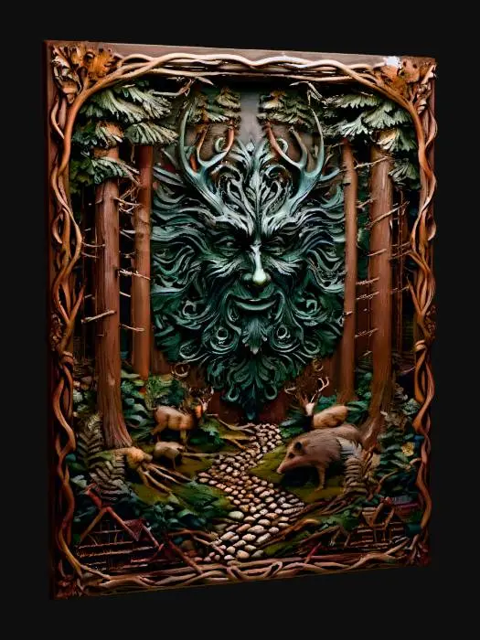 3D model for black forest legon