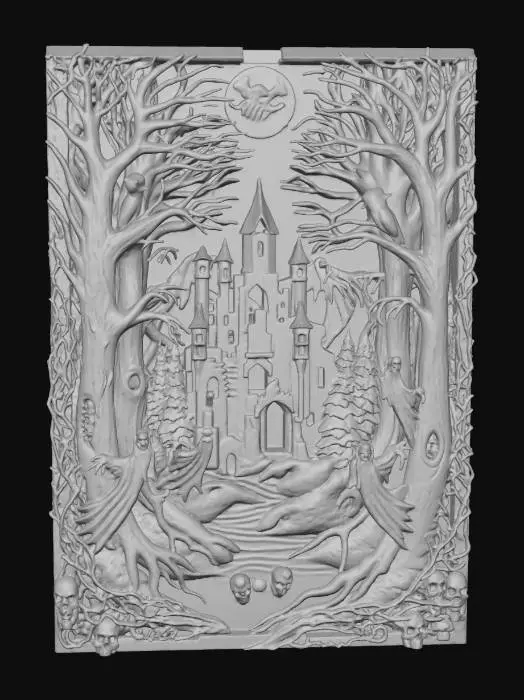 3D model for Enchanted Haunting