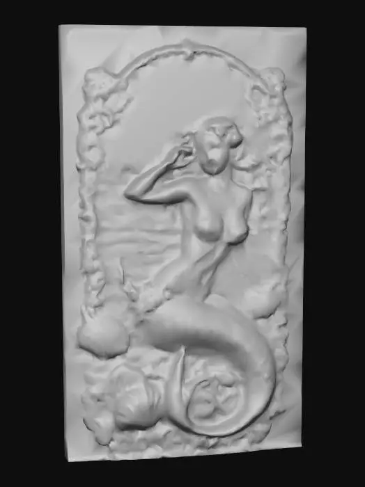 3D model for mermaid 7