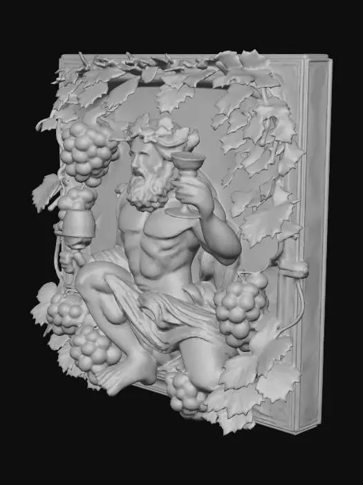 3D model for illustration of Dionysus
