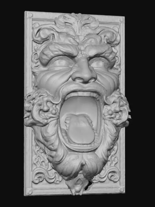 3D model for screaming