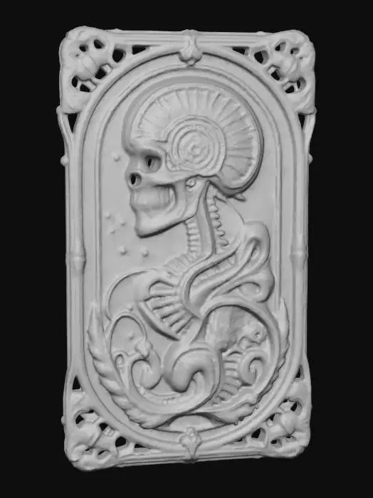 3D model for abstrack skeliton