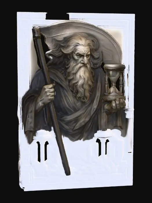 3D model for father time