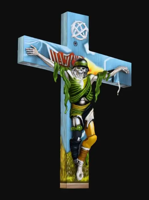 3D model for Skeleton on the Cross