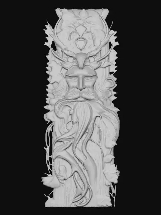 3D model for forest wise man 6