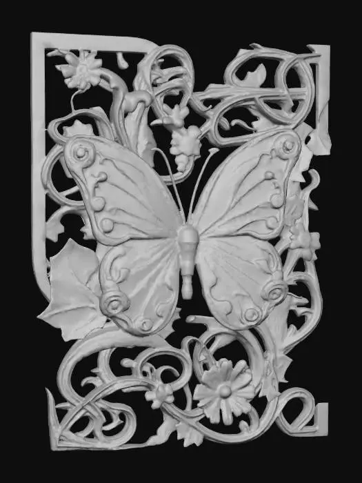 3D model for butterfly