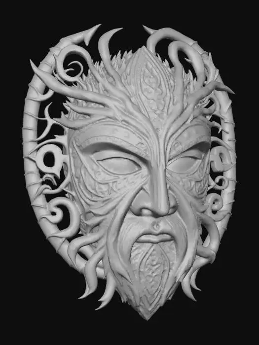 3D model for forest mask 1