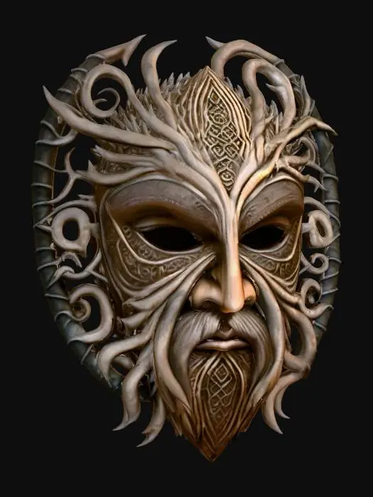 3D model for forest mask 1
