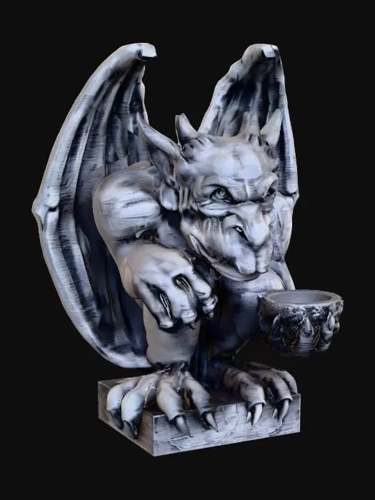 3D model for Gargoyle statues 9