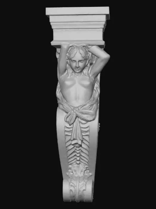 3D model for lady  Corbel
