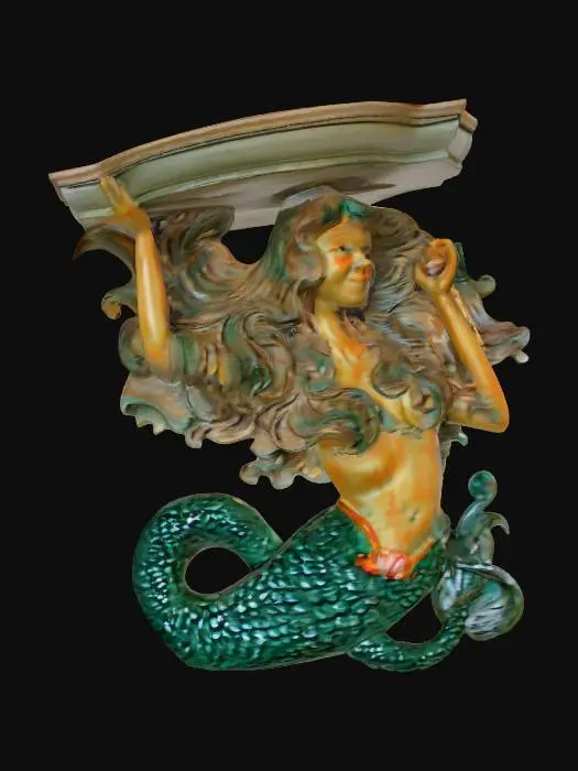 3D model for mermaidshelf 4