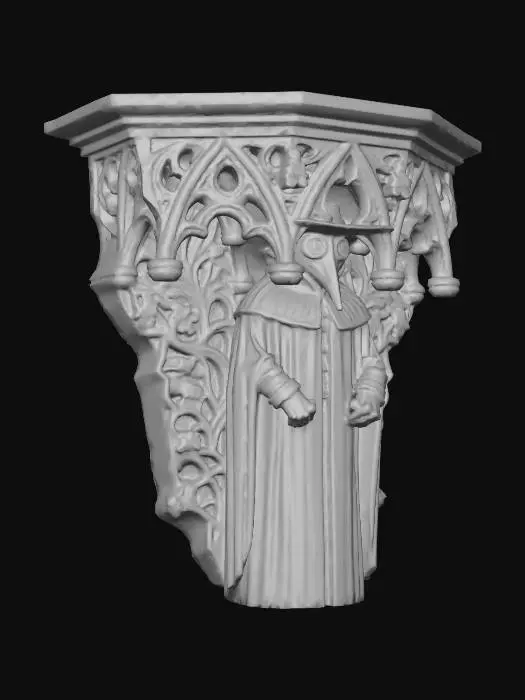 3D model for pleg dr wood  Corbel