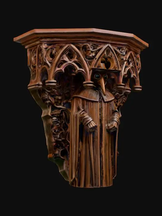 3D model for pleg dr wood  Corbel