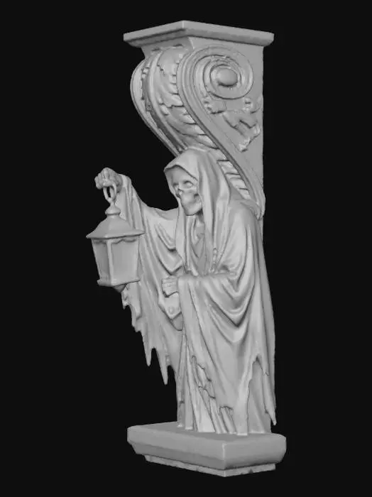 3D model for death corbel