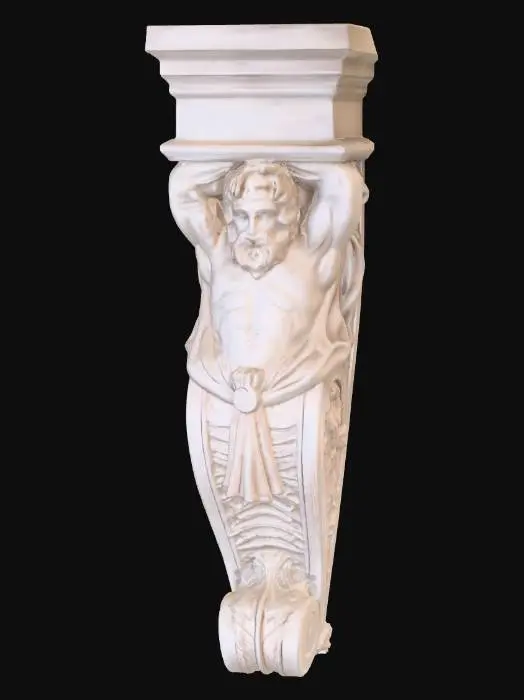 3D model for gothic Corbel 2
