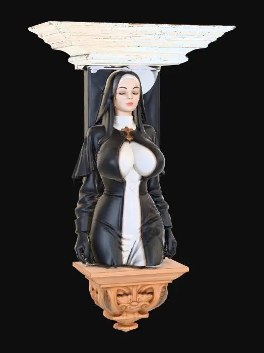 3D model for Nun corbel