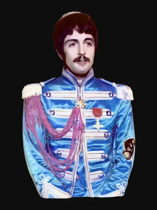3D model for sgt pepper paul