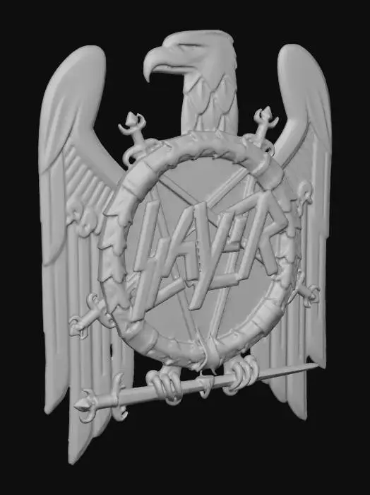 3D model for slayer logo