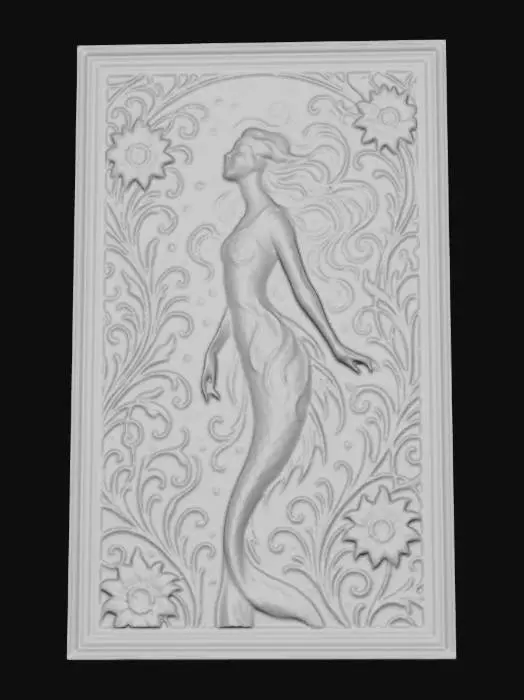 3D model for mermaid 66