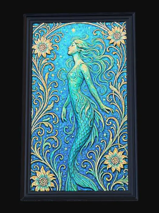 3D model for mermaid 66