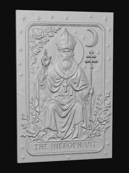 3D model for hierophant
