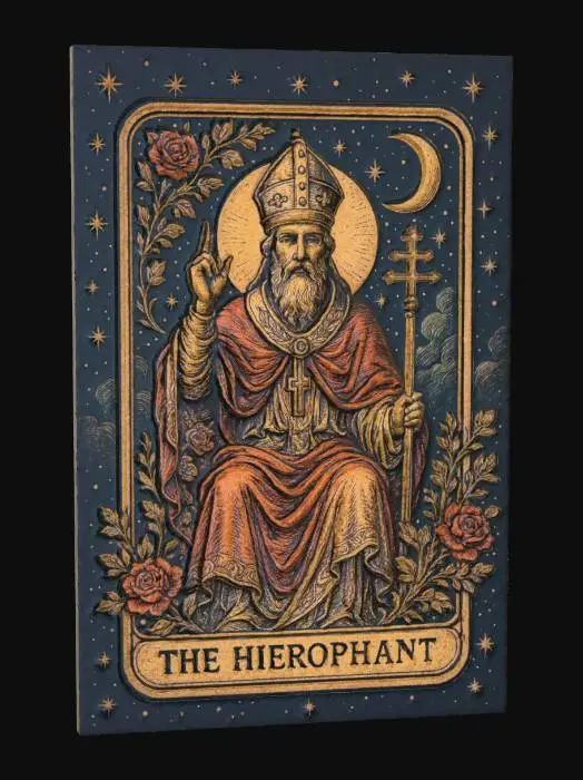 3D model for hierophant