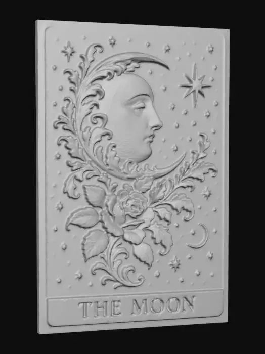 3D model for THE MOON