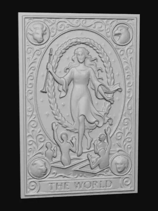 3D model for THE WORLD