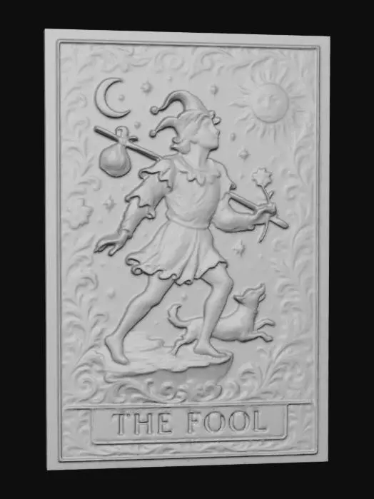 3D model for THE FOOL