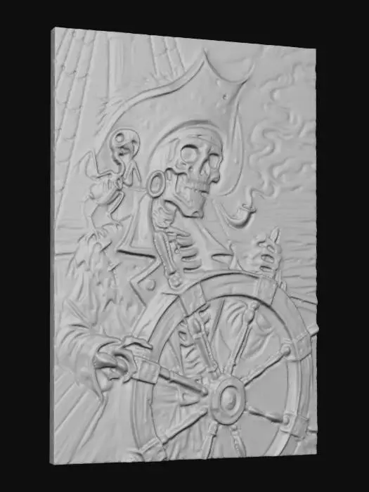 3D model for pirate capton