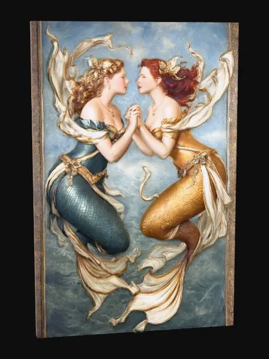 3D model for mermaids 3