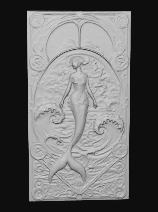 3D model for mermaid99