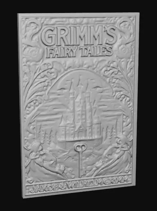 3D model for grimm book