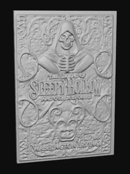 3D model for sleephollow book